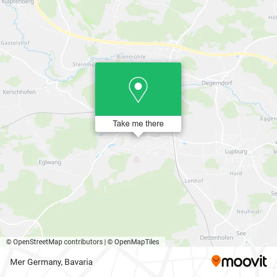 Карта Mer Germany
