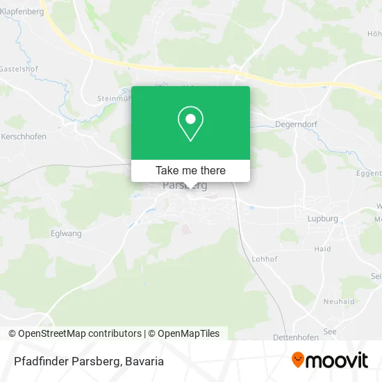Pfadfinder Parsberg map