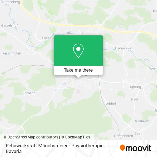 Карта Rehawerkstatt Münchsmeier - Physiotherapie