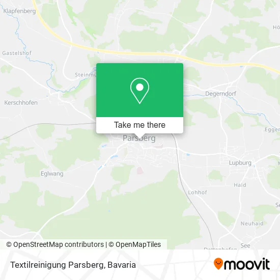 Карта Textilreinigung Parsberg