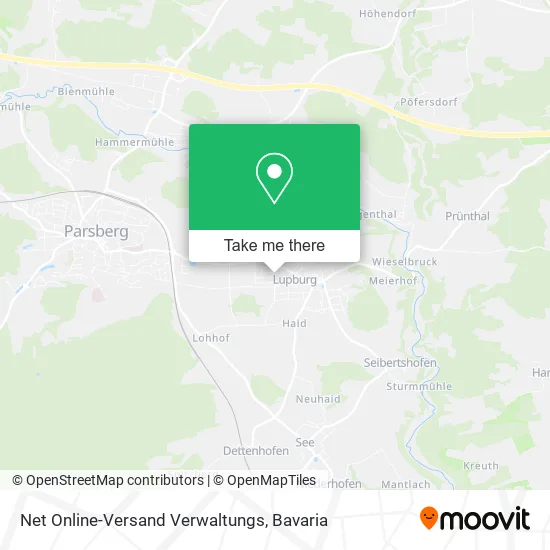 Карта Net Online-Versand Verwaltungs