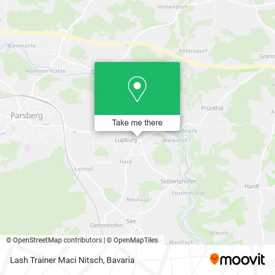 Lash Trainer Maci Nitsch map