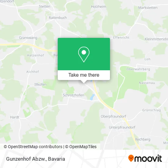 Карта Gunzenhof Abzw.