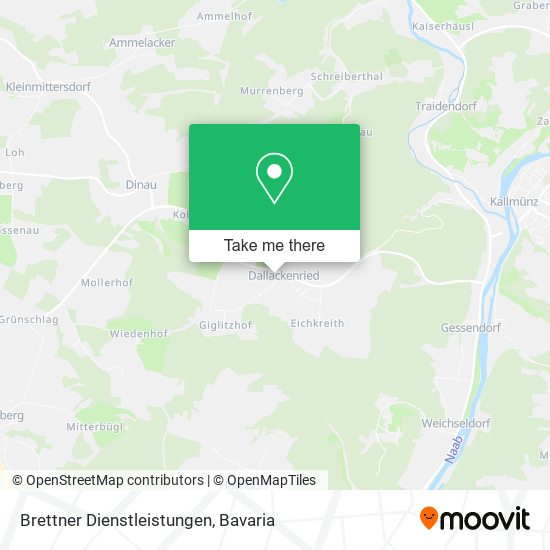 Brettner Dienstleistungen map