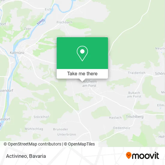 Карта Activineo