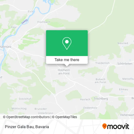 Карта Pinzer Gala Bau