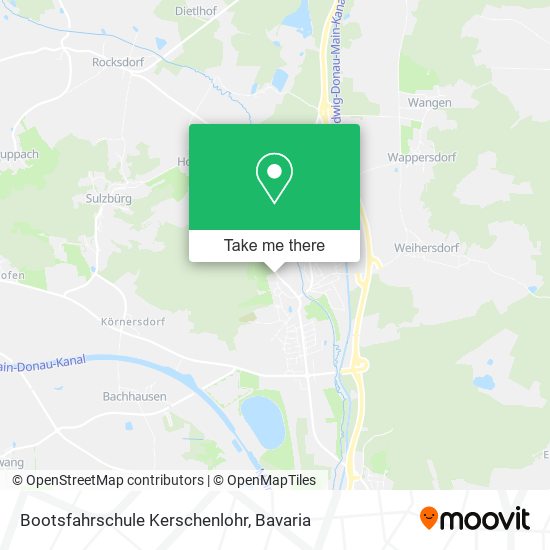 Bootsfahrschule Kerschenlohr map