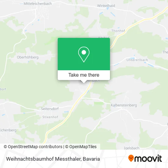 Карта Weihnachtsbaumhof Messthaler