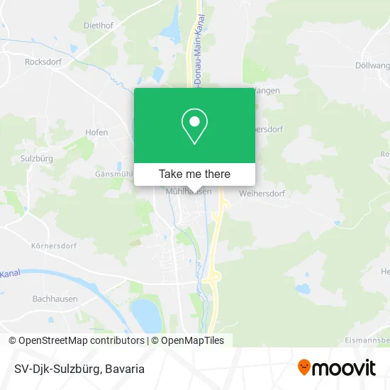 Карта SV-Djk-Sulzbürg