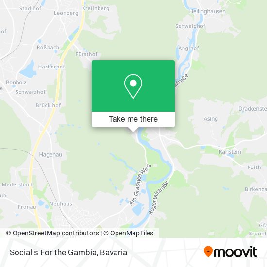 Socialis For the Gambia map