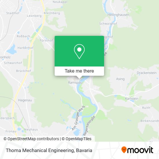 Thoma Mechanical Engineering map
