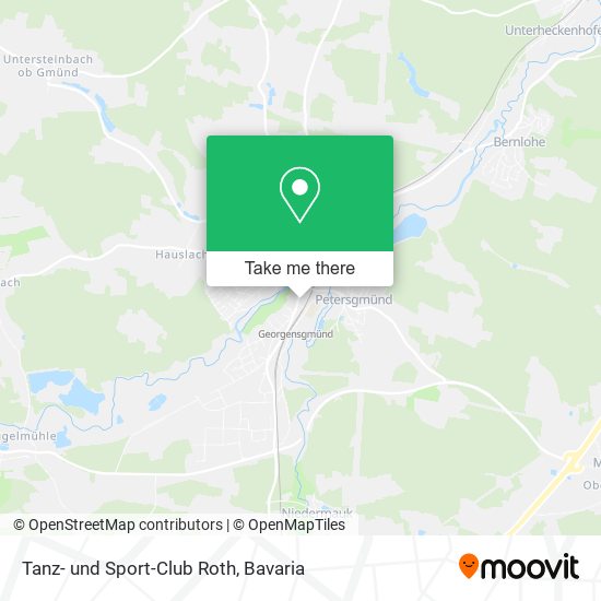 Tanz- und Sport-Club Roth map