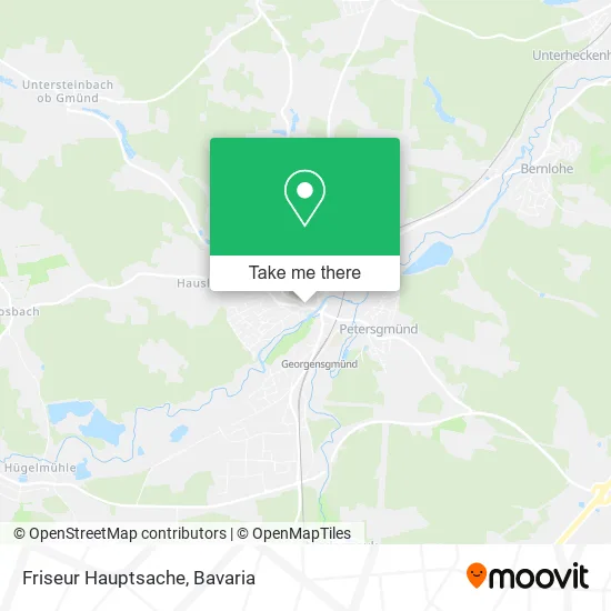 Карта Friseur Hauptsache