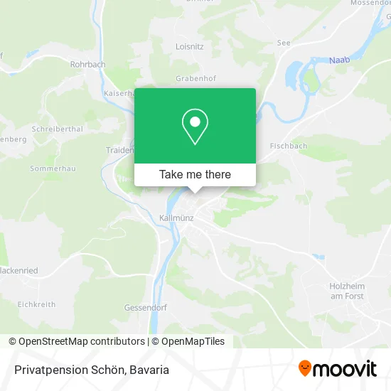 Карта Privatpension Schön