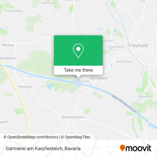 Gärtnerei am Karpfenteich map