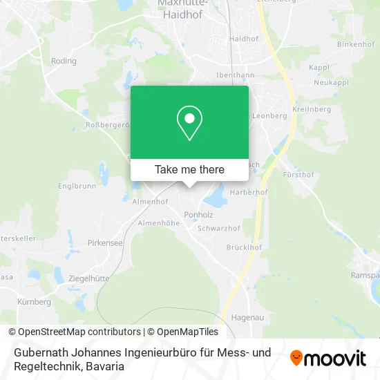 Карта Gubernath Johannes Ingenieurbüro für Mess- und Regeltechnik