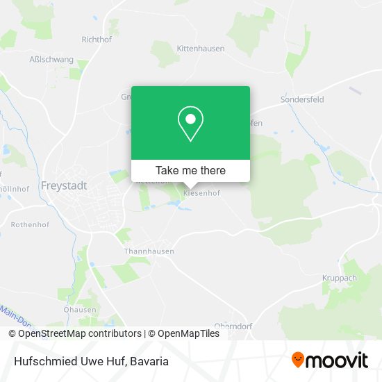 Hufschmied Uwe Huf map