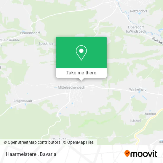 Haarmeisterei map