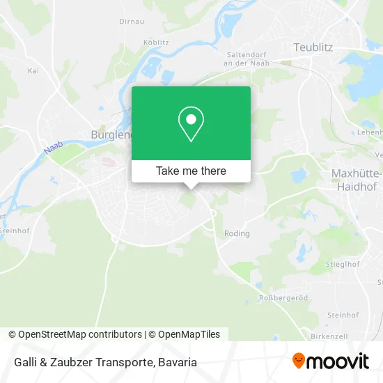 Карта Galli & Zaubzer Transporte
