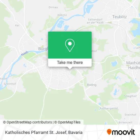 Карта Katholisches Pfarramt St. Josef