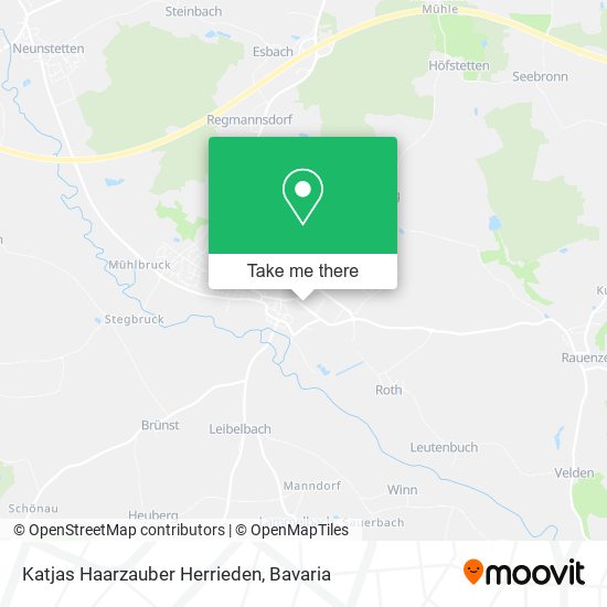 Katjas Haarzauber Herrieden map