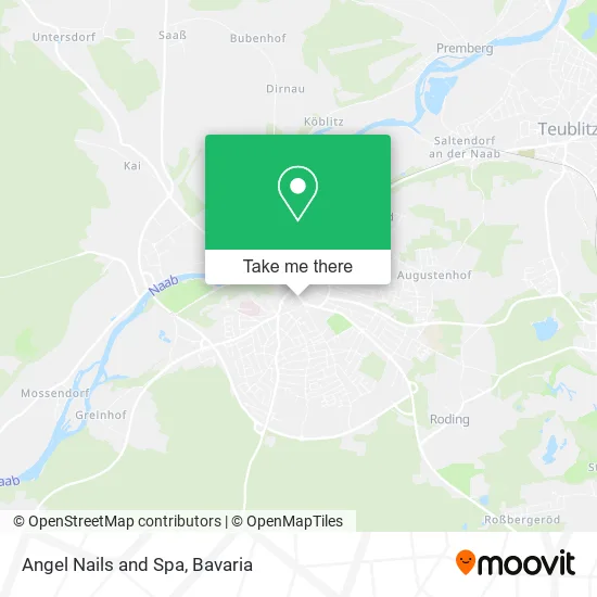 Карта Angel Nails and Spa