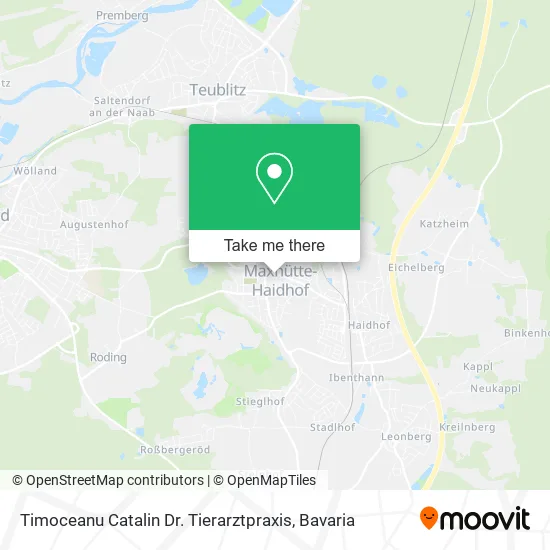 Карта Timoceanu Catalin Dr. Tierarztpraxis
