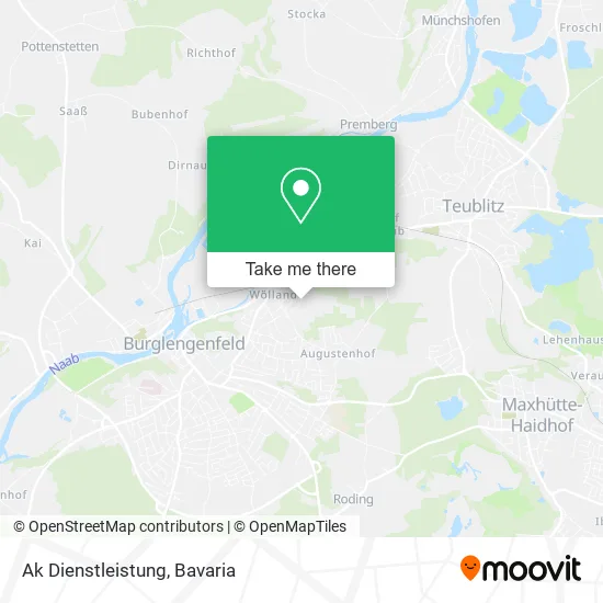 Карта Ak Dienstleistung