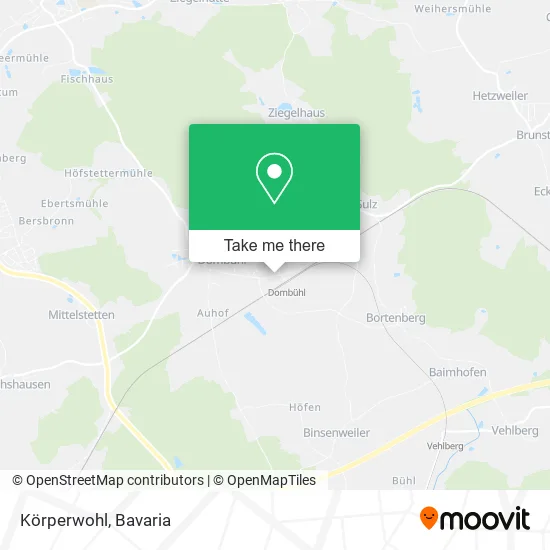 Карта Körperwohl