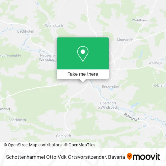Карта Schottenhammel Otto Vdk Ortsvorsitzender