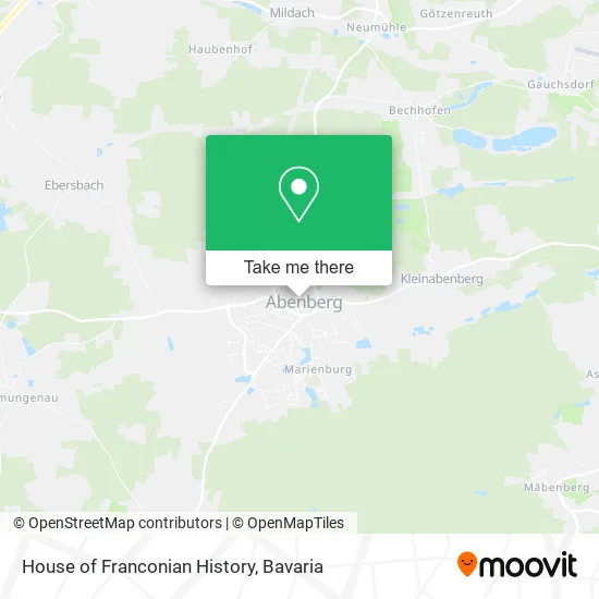 Карта House of Franconian History