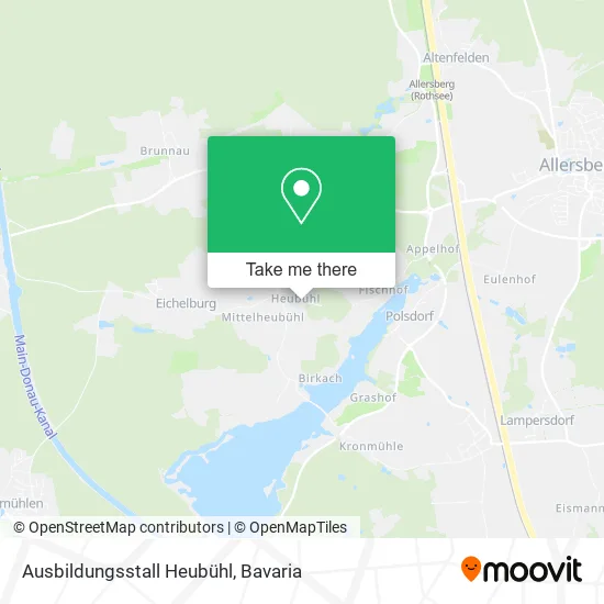 Карта Ausbildungsstall Heubühl