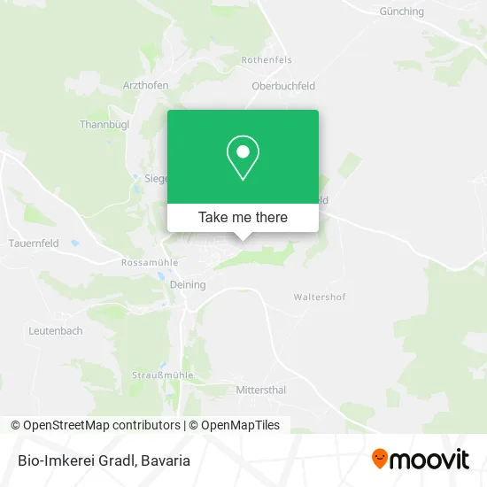 Карта Bio-Imkerei Gradl