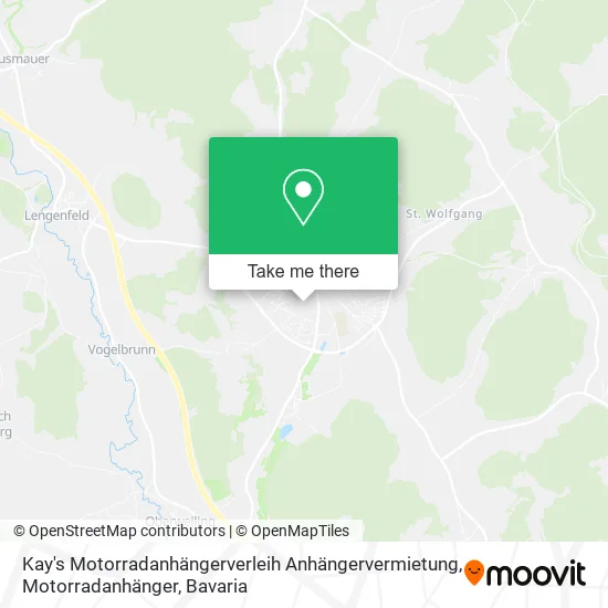 Kay's Motorradanhängerverleih Anhängervermietung, Motorradanhänger map