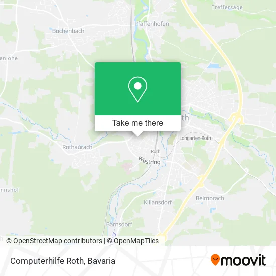 Карта Computerhilfe Roth