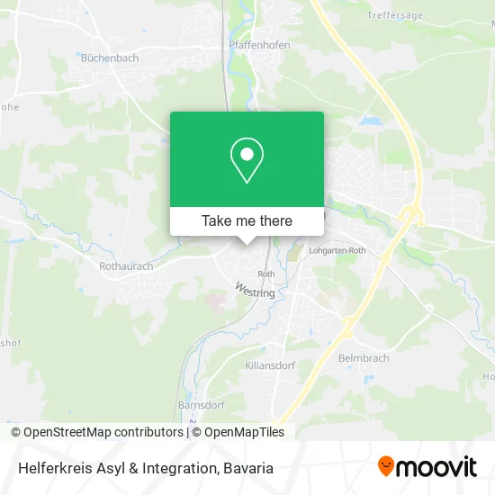 Карта Helferkreis Asyl & Integration