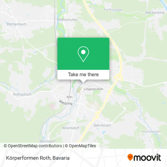 Карта Körperformen Roth