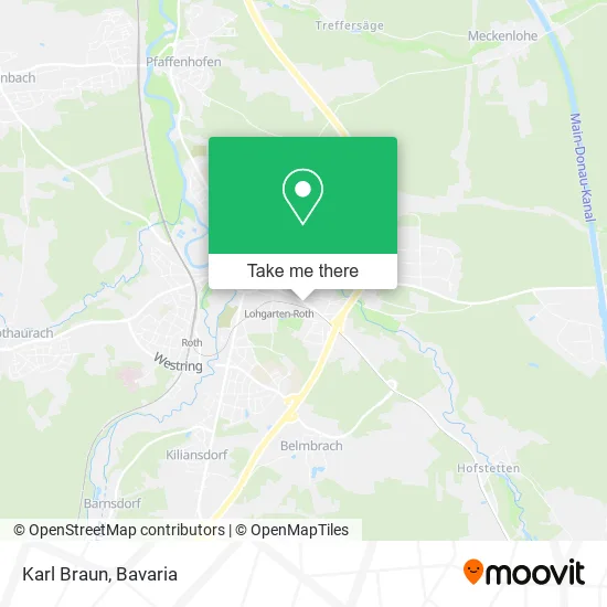 Карта Karl Braun