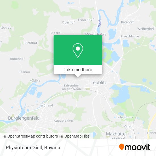 Physioteam Gietl map