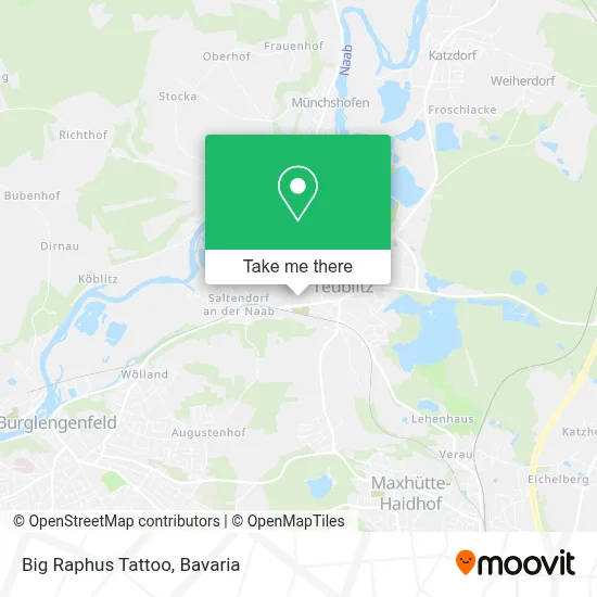 Big Raphus Tattoo map