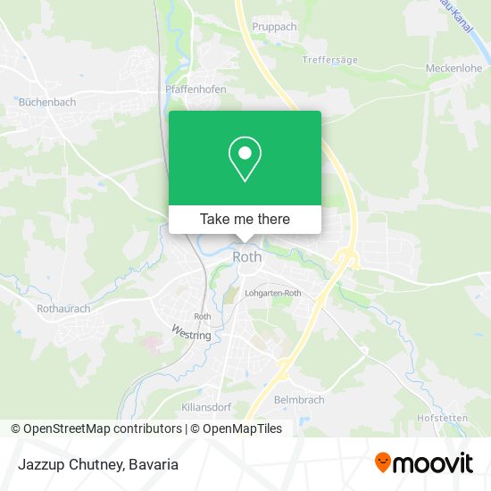 Jazzup Chutney map