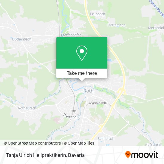 Карта Tanja Ulrich Heilpraktikerin