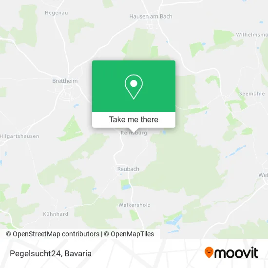 Карта Pegelsucht24