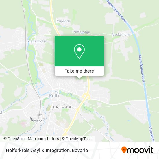 Helferkreis Asyl & Integration map