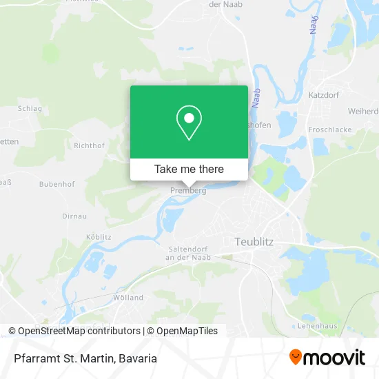 Карта Pfarramt St. Martin