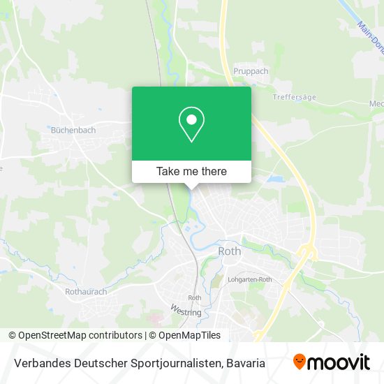 Карта Verbandes Deutscher Sportjournalisten