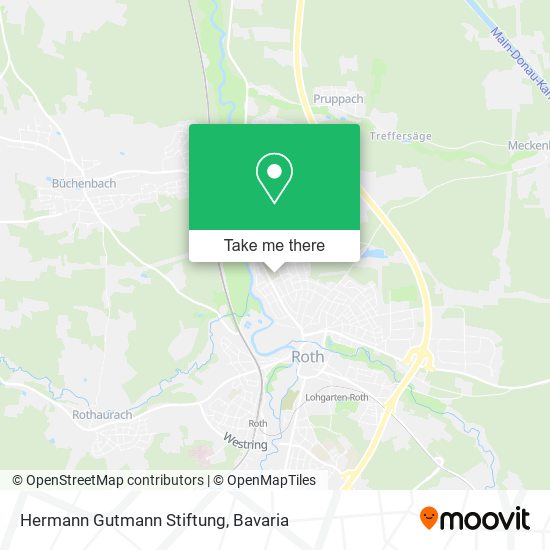 Hermann Gutmann Stiftung map