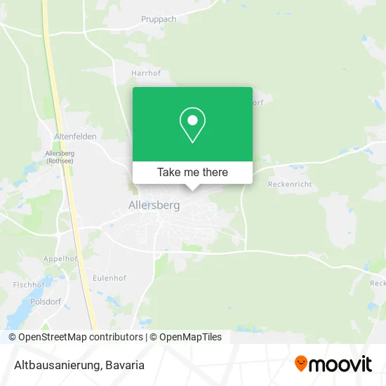 Карта Altbausanierung