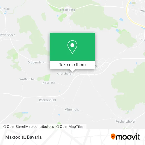 Карта Maxtools.
