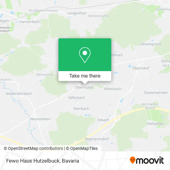 Карта Fewo Haus Hutzelbuck